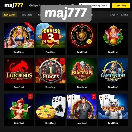 Analisis Permainan Populer di Situs Maj777